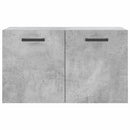 vidaXL betonszürke szerelt fa faliszekrény 60 x 36,5 x 35 cm