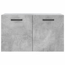 vidaXL betonszürke szerelt fa faliszekrény 60 x 36,5 x 35 cm