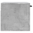 vidaXL betonszürke szerelt fa faliszekrény 60 x 36,5 x 35 cm