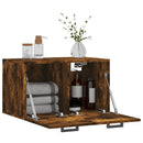 vidaXL füstös tölgy színű szerelt fa faliszekrény 60 x 36,5 x 35 cm