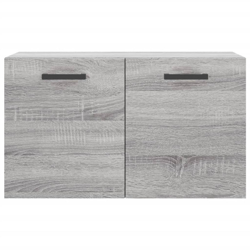 vidaXL szürke sonoma színű szerelt fa faliszekrény 60 x 36,5 x 35 cm