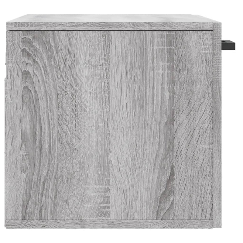 vidaXL szürke sonoma színű szerelt fa faliszekrény 60 x 36,5 x 35 cm