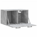 vidaXL betonszürke szerelt fa faliszekrény 60 x 36,5 x 35 cm