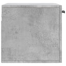 vidaXL betonszürke szerelt fa faliszekrény 60 x 36,5 x 35 cm