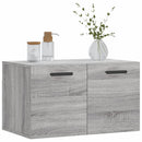 vidaXL szürke sonoma színű szerelt fa faliszekrény 60 x 36,5 x 35 cm