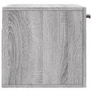 vidaXL szürke sonoma színű szerelt fa faliszekrény 60 x 36,5 x 35 cm