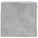 vidaXL betonszürke szerelt fa faliszekrény 60 x 36,5 x 35 cm