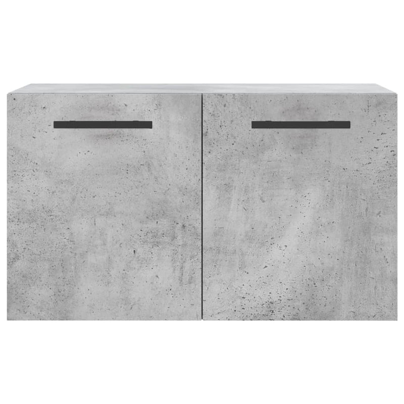 vidaXL betonszürke szerelt fa faliszekrény 60 x 36,5 x 35 cm