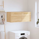vidaXL sonoma tölgy színű szerelt fa faliszekrény 80 x 36,5 x 35 cm
