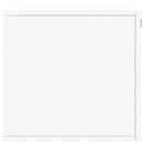 vidaXL fehér szerelt fa faliszekrény 100 x 36,5 x 35 cm