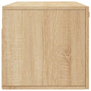 vidaXL sonoma tölgy színű szerelt fa faliszekrény 100 x 36,5 x 35 cm