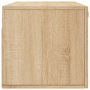 vidaXL sonoma tölgy színű szerelt fa faliszekrény 100 x 36,5 x 35 cm