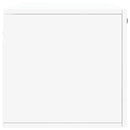 vidaXL fehér szerelt fa faliszekrény 100 x 36,5 x 35 cm