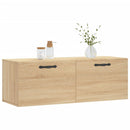 vidaXL sonoma tölgy színű szerelt fa faliszekrény 100 x 36,5 x 35 cm