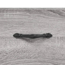vidaXL szürke sonoma színű szerelt fa faliszekrény 100 x 36,5 x 35 cm