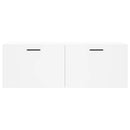 vidaXL fehér szerelt fa faliszekrény 100 x 36,5 x 35 cm