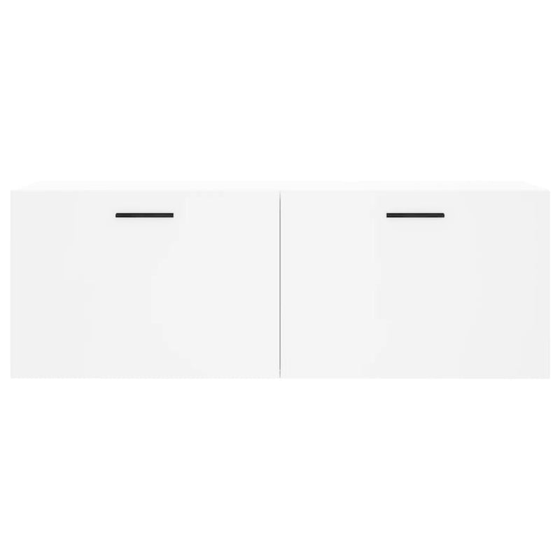 vidaXL fehér szerelt fa faliszekrény 100 x 36,5 x 35 cm