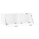 vidaXL fehér szerelt fa faliszekrény 100 x 36,5 x 35 cm