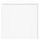 vidaXL fehér szerelt fa faliszekrény 100 x 36,5 x 35 cm