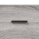 vidaXL szürke sonoma színű szerelt fa faliszekrény 100 x 36,5 x 35 cm
