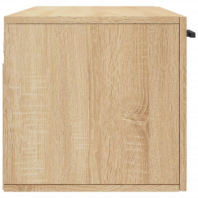 vidaXL sonoma tölgy színű szerelt fa faliszekrény 100 x 36,5 x 35 cm