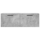 vidaXL betonszürke szerelt fa faliszekrény 100 x 36,5 x 35 cm