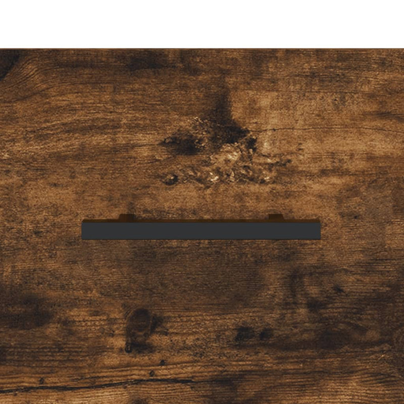vidaXL füstös tölgy színű szerelt fa faliszekrény 100 x 36,5 x 35 cm