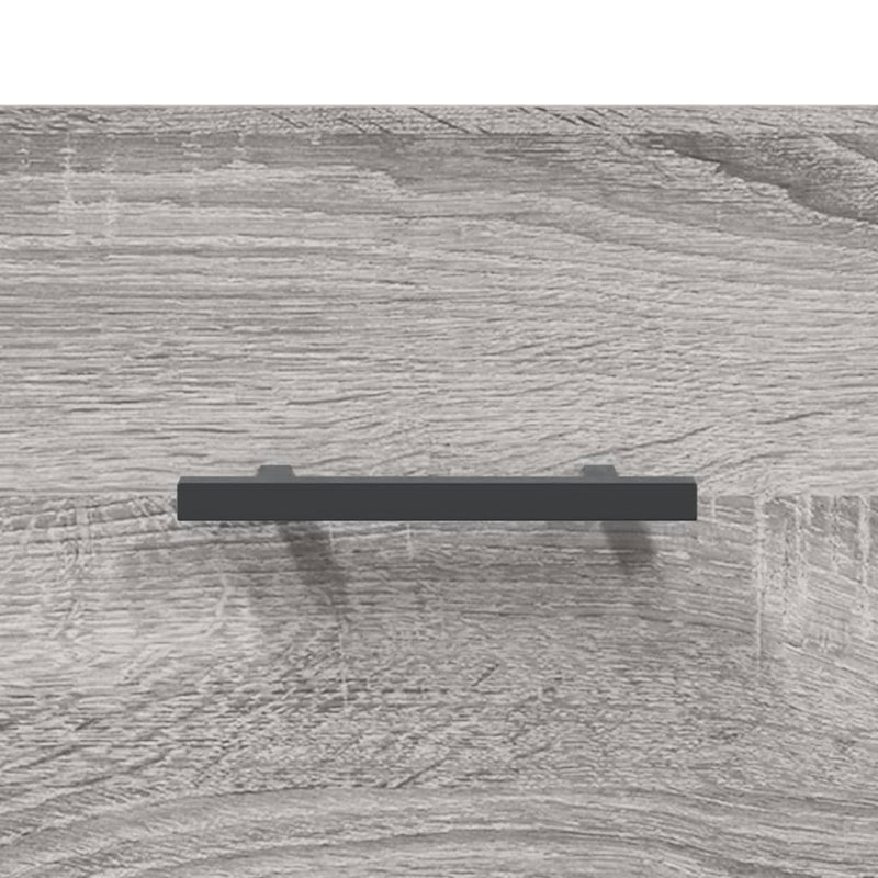 vidaXL szürke sonoma színű szerelt fa faliszekrény 100 x 36,5 x 35 cm