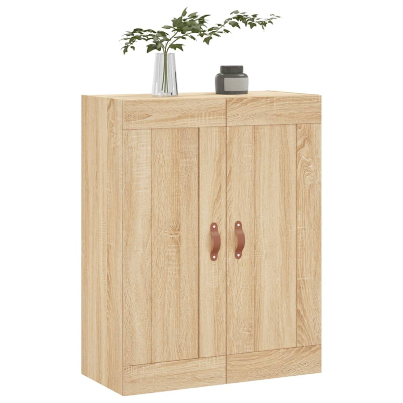 vidaXL sonoma tölgy szerelt fa fali szekrény 69,5 x 34 x 90 cm