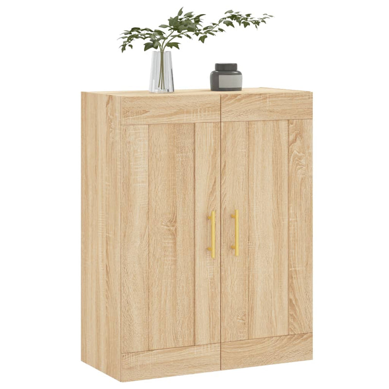 vidaXL sonoma tölgy szerelt fa fali szekrény 69,5 x 34 x 90 cm