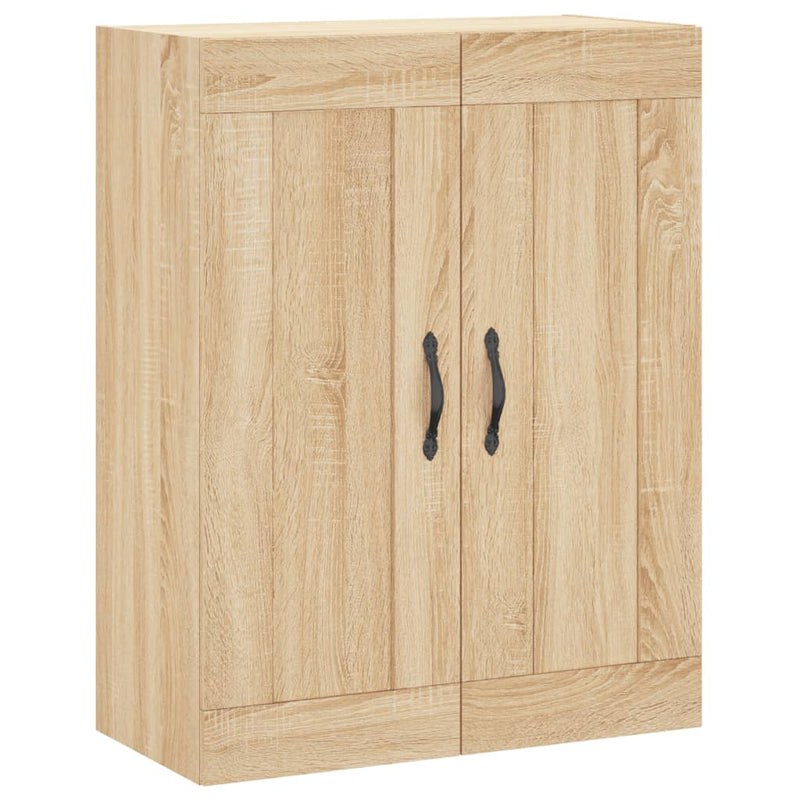 vidaXL sonoma tölgy szerelt fa fali szekrény 69,5 x 34 x 90 cm