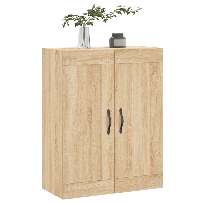 vidaXL sonoma tölgy szerelt fa fali szekrény 69,5 x 34 x 90 cm