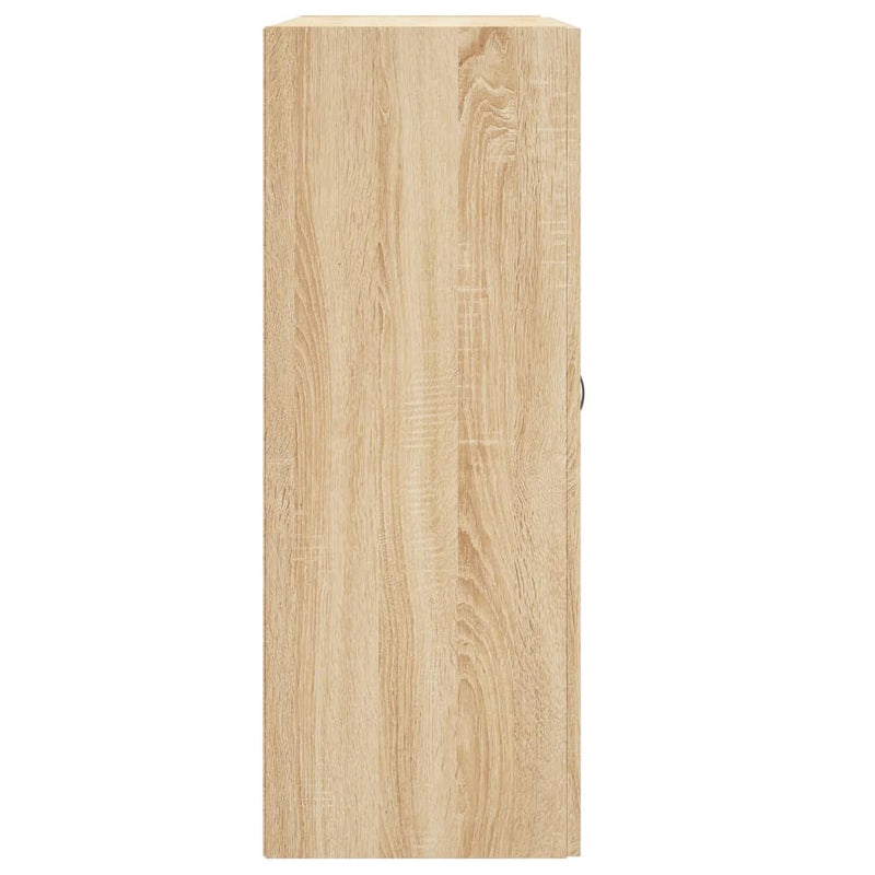 vidaXL sonoma tölgy szerelt fa fali szekrény 69,5 x 34 x 90 cm