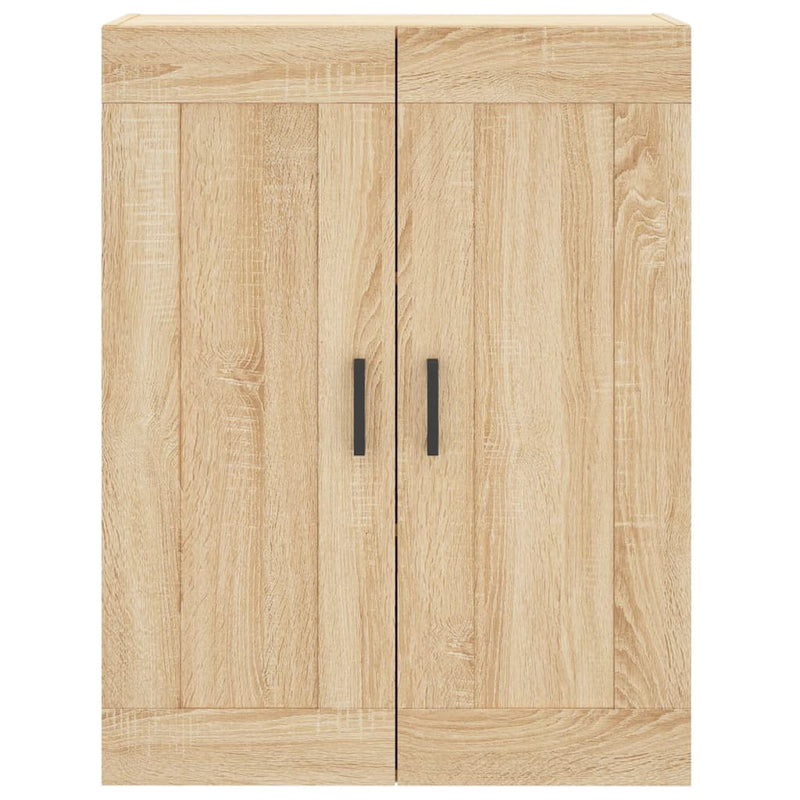 vidaXL sonoma tölgy szerelt fa fali szekrény 69,5 x 34 x 90 cm