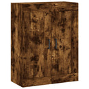 vidaXL füstös tölgy szerelt fa fali szekrény 69,5 x 34 x 90 cm