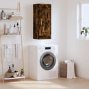 vidaXL füstös tölgy színű szerelt fa fali szekrény 34,5 x 34 x 90 cm