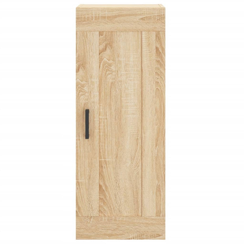 vidaXL sonoma tölgy szerelt fa fali szekrény 34,5x34x90 cm