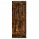 vidaXL füstös tölgy színű szerelt fa fali szekrény 34,5 x 34 x 90 cm