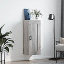 vidaXL szürke sonoma szerelt fa fali szekrény 34,5x34x90 cm
