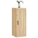 vidaXL sonoma tölgy szerelt fa fali szekrény 34,5x34x90 cm