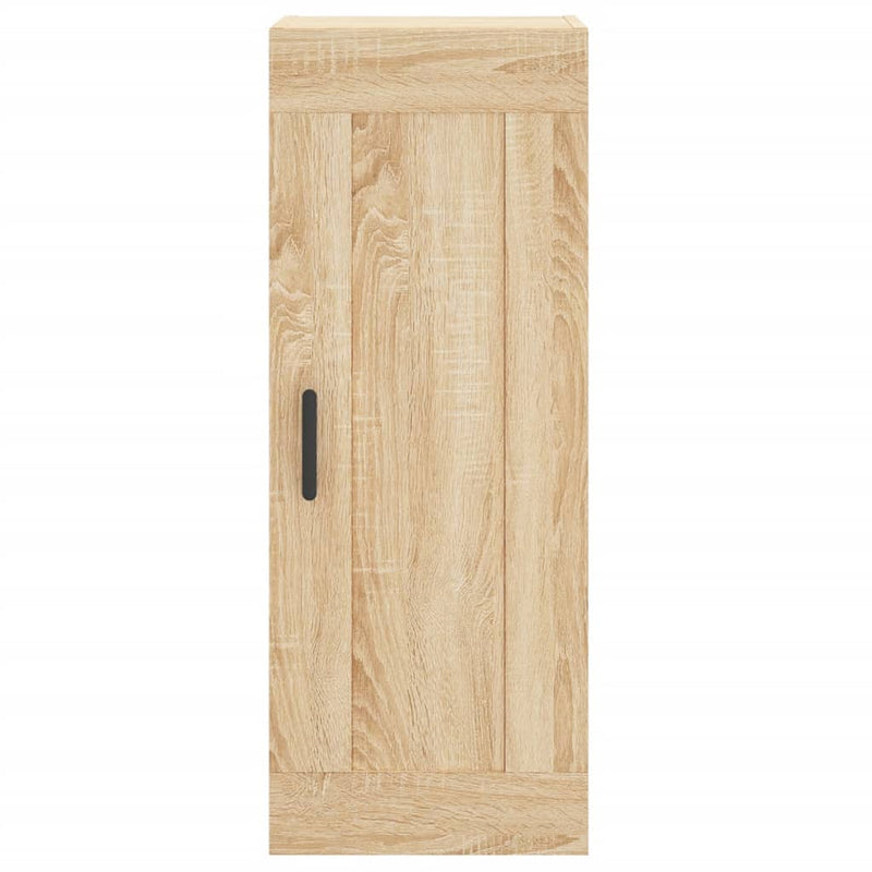 vidaXL sonoma tölgy szerelt fa fali szekrény 34,5x34x90 cm