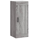 vidaXL szürke sonoma szerelt fa fali szekrény 34,5x34x90 cm