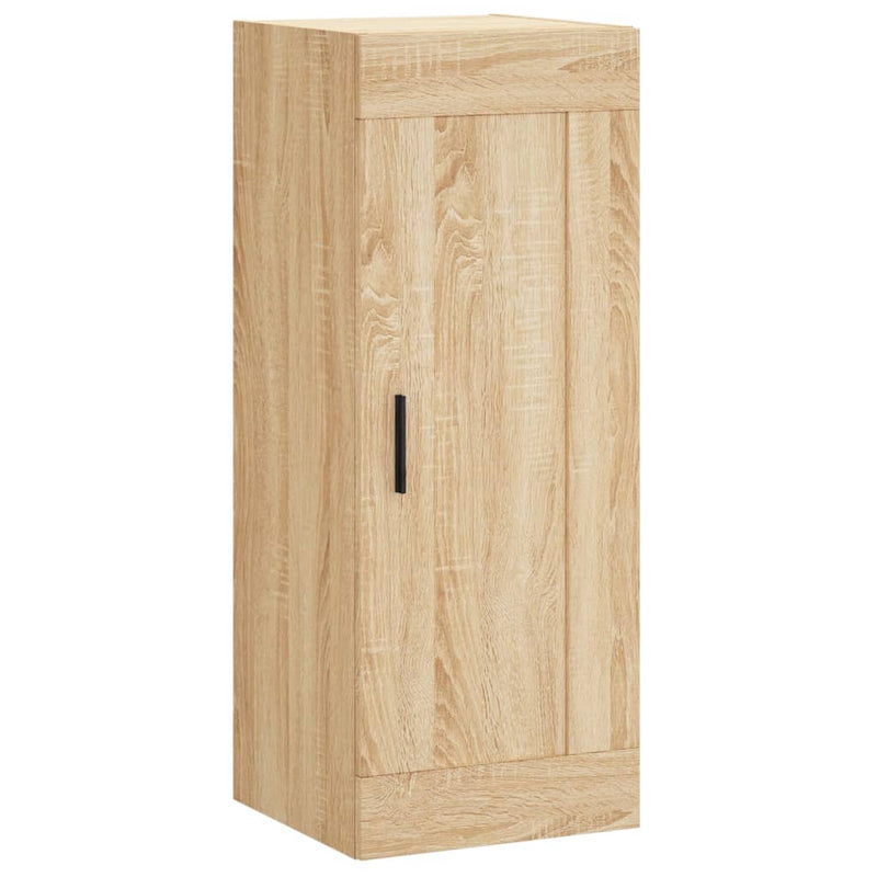 vidaXL sonoma tölgy szerelt fa fali szekrény 34,5x34x90 cm