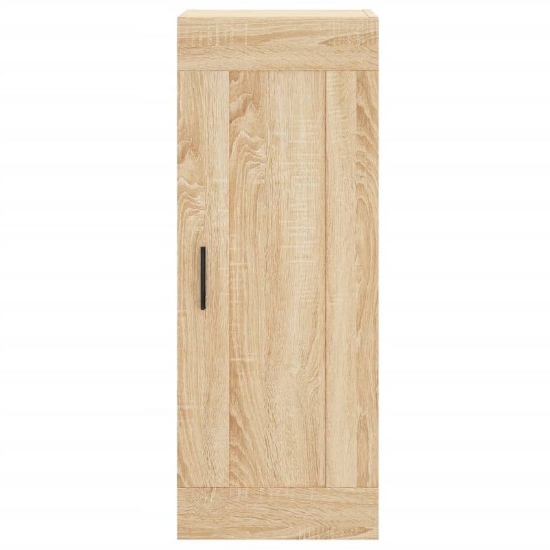 vidaXL sonoma tölgy szerelt fa fali szekrény 34,5x34x90 cm