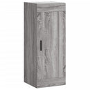 vidaXL szürke sonoma szerelt fa fali szekrény 34,5x34x90 cm