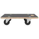 vidaXL 2 db négyszögletű szállítókocsi 250 kg 60 x 40 x 11,5 cm