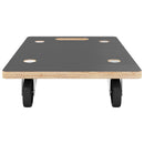 vidaXL 2 db négyszögletű szállítókocsi 250 kg 60 x 40 x 11,5 cm