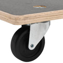 vidaXL 2 db négyszögletű szállítókocsi 250 kg 60 x 40 x 11,5 cm