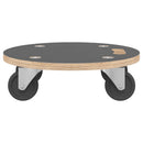 vidaXL 2 db kerek kerek szállítókocsi 250 kg Ø38 x 11,5 cm