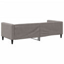 vidaXL tópszínű szövet kanapéágy 80 x 200 cm